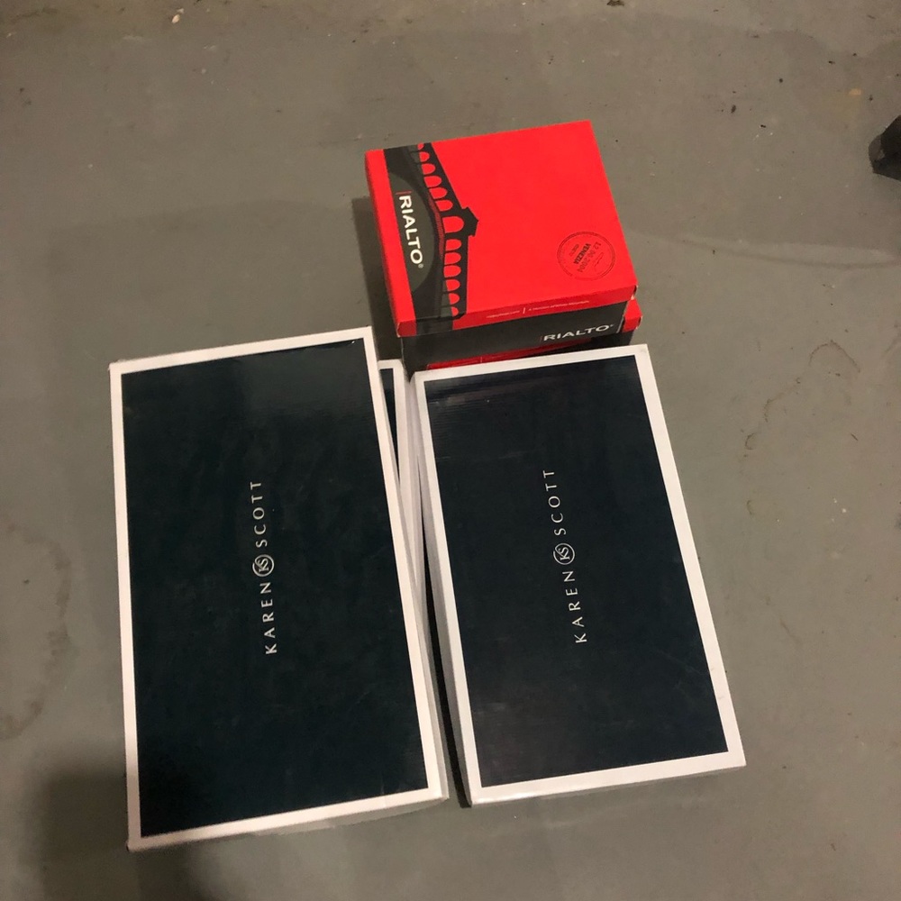 Size 5.5 boots and shoes.